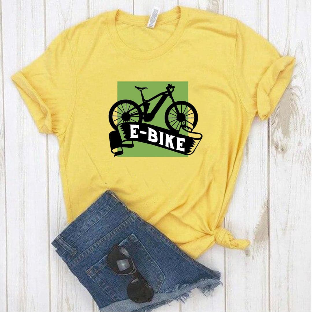 Camisa estampada  tipo T-shirt BICICLETA E BIKE — foto 2