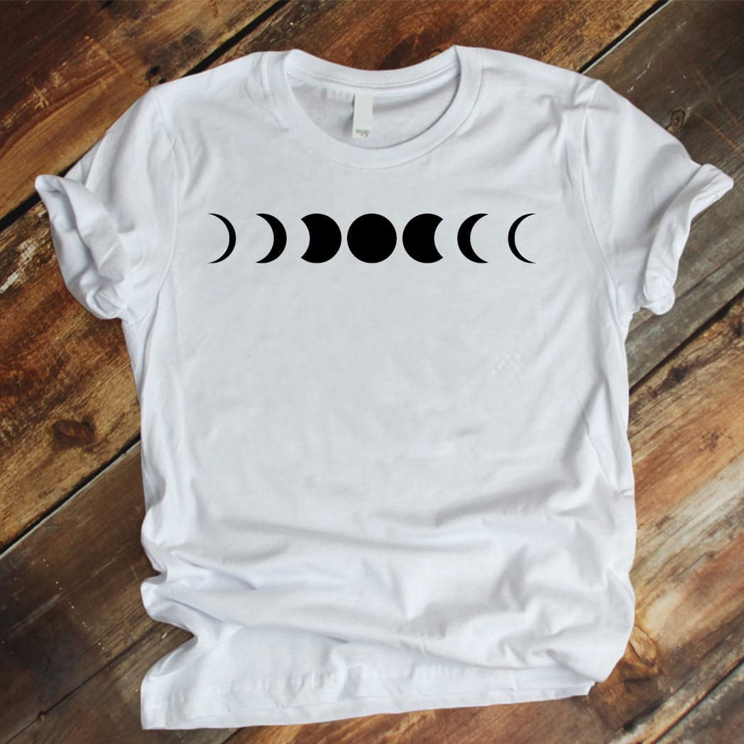 Camiseta Estampada T-shirt Fases lunares — foto 4