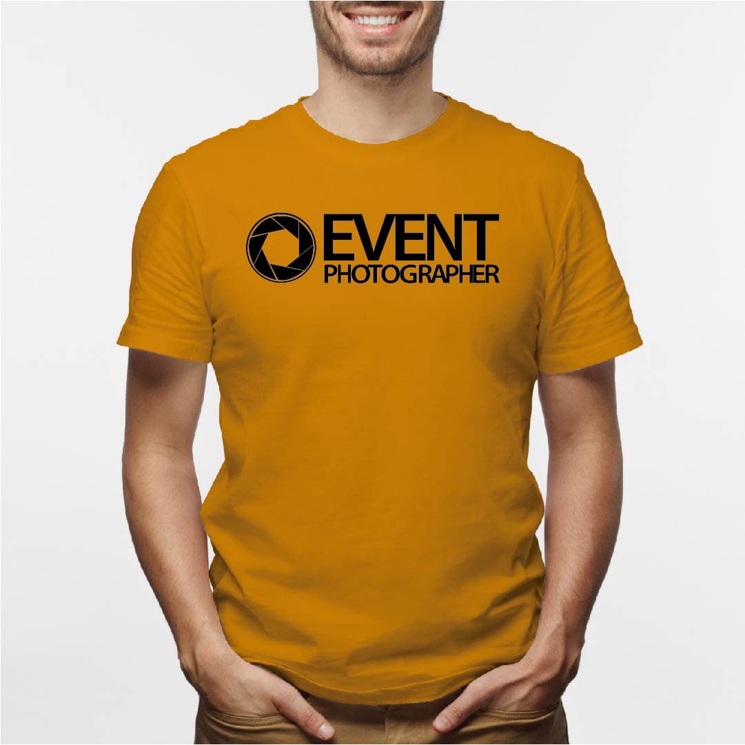Camisa estampada para hombre  tipo T-shirt EVENT PHOTOGRAPHER — foto 7