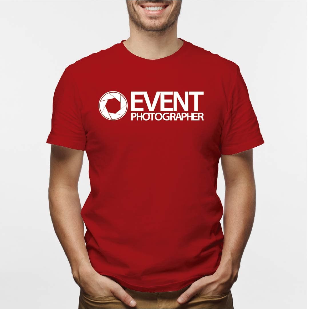 Camisa estampada para hombre  tipo T-shirt EVENT PHOTOGRAPHER — foto 5