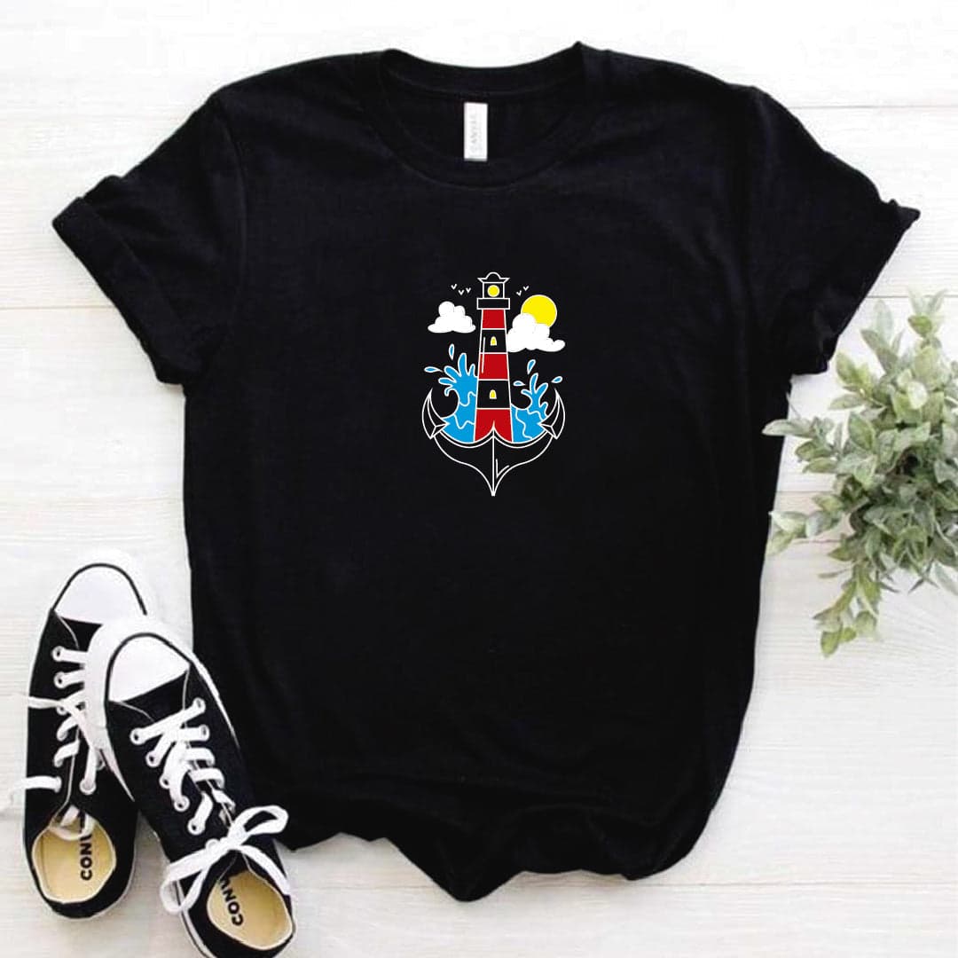 Camisa estampada tipo T- shirt FARO ANCLA NUEVO — foto 2