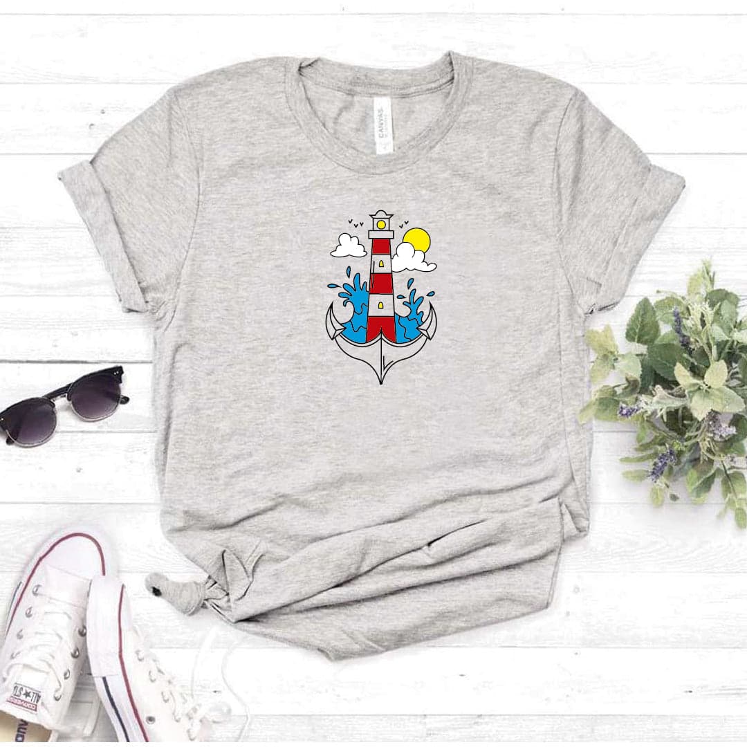 Camisa estampada tipo T- shirt FARO ANCLA NUEVO — foto 7