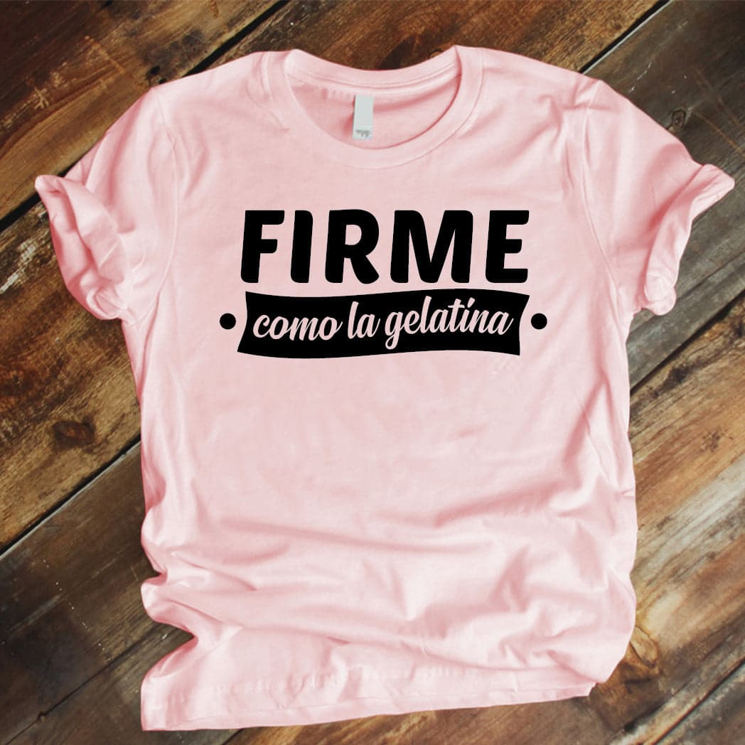 Camiseta Estampada T-shirt  FIRME COMO LA GELATINA — foto 6