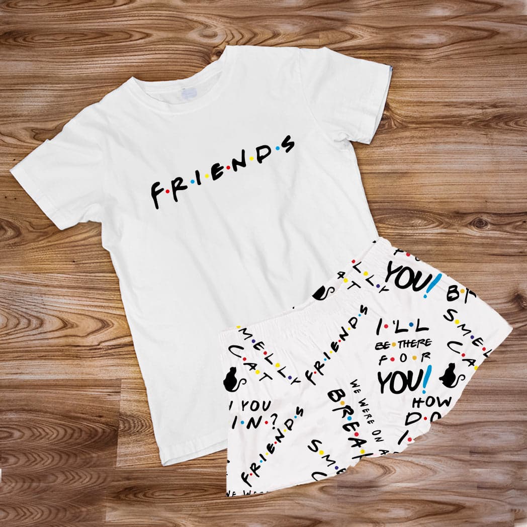 Pijama Estampada en polialgodon de Short FRIENDS — foto 1