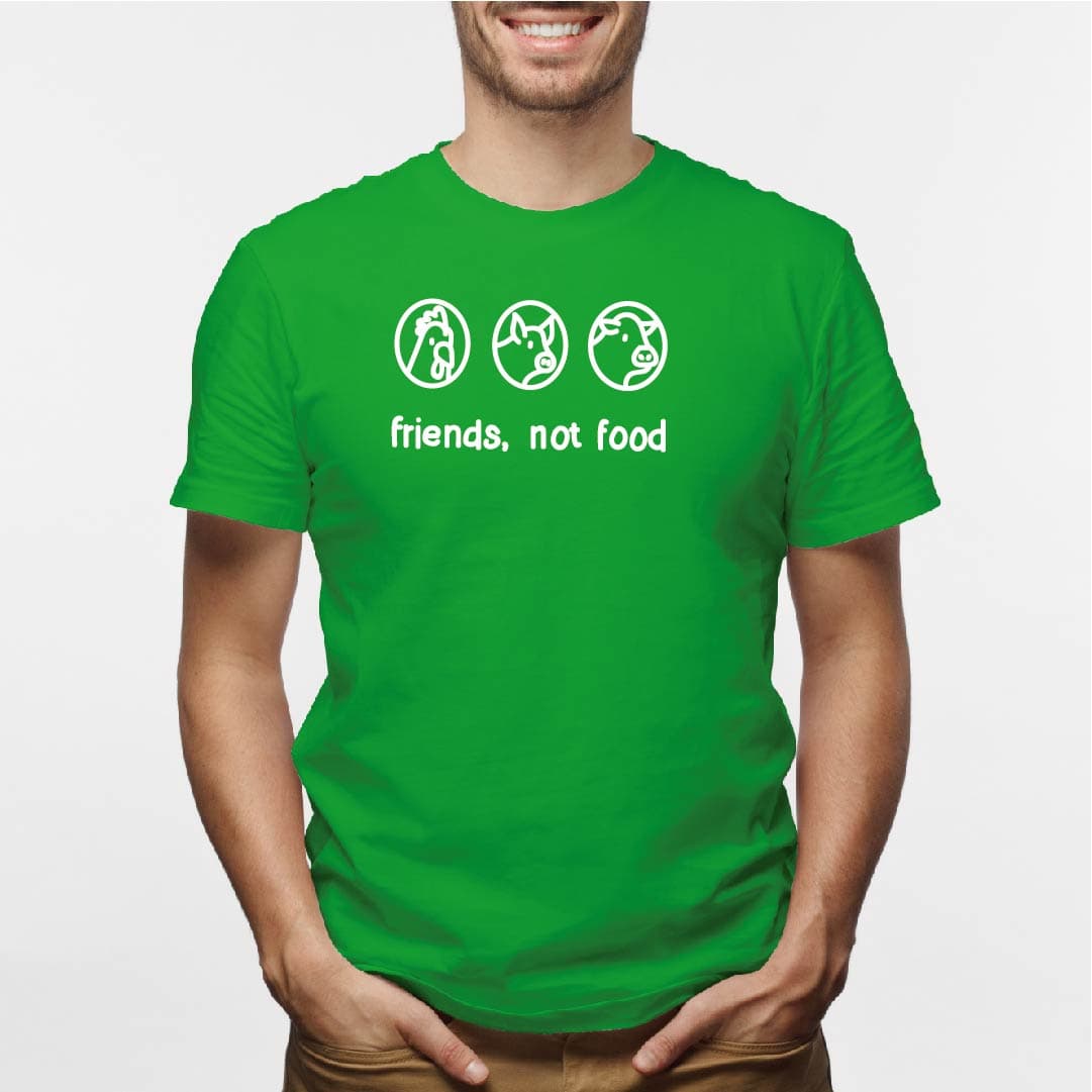 Camisa estampada para hombre  tipo T-shirt FRIENDS NO FOOD 3 TRIO — foto 6