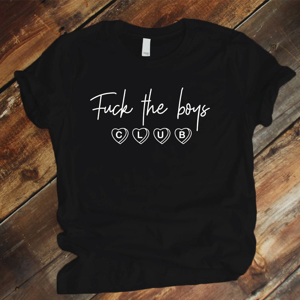 Camiseta Estampada T-shirt FUCK THE BOYS CLUB — foto 4