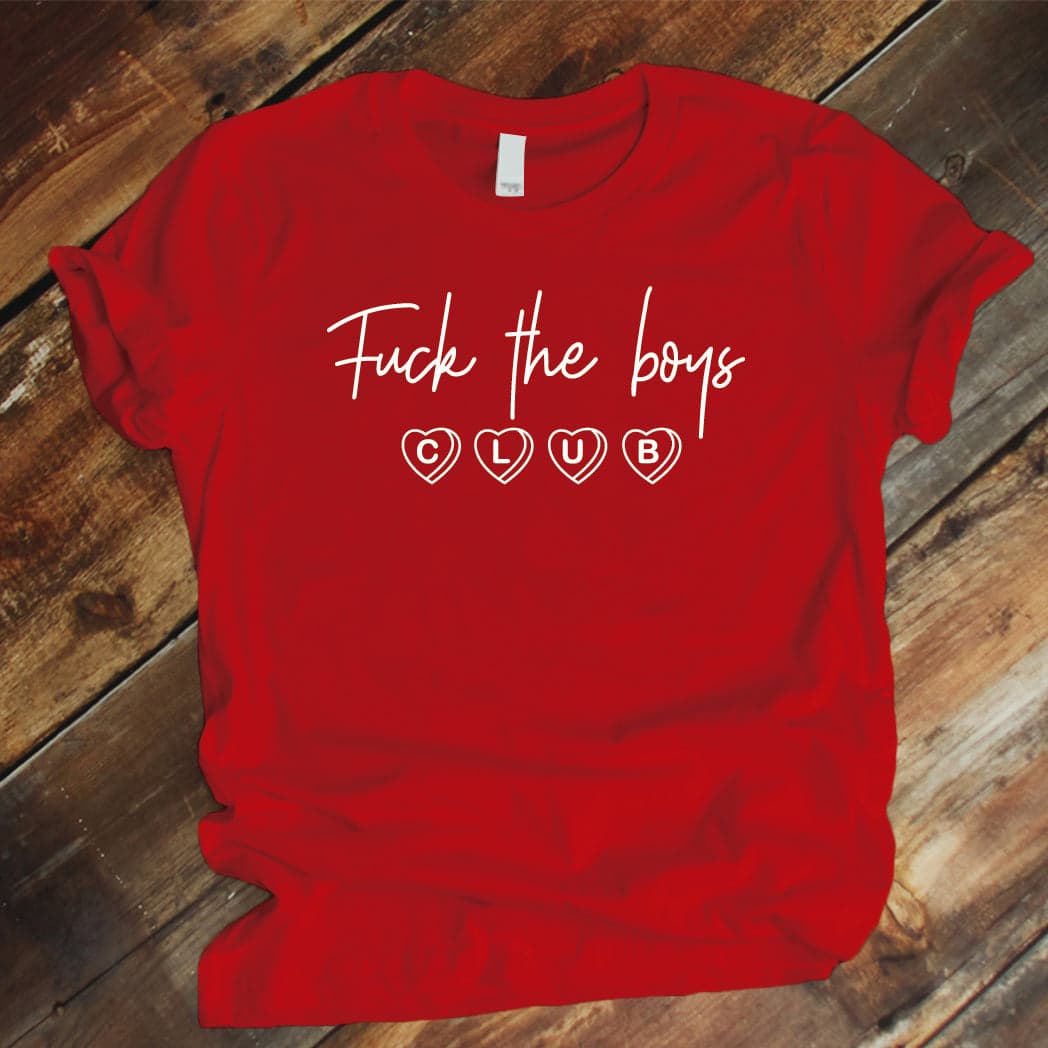 Camiseta Estampada T-shirt FUCK THE BOYS CLUB — foto 5