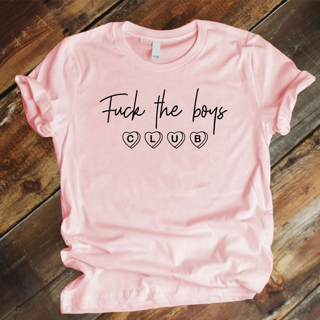 Camiseta Estampada T-shirt FUCK THE BOYS CLUB — foto 6