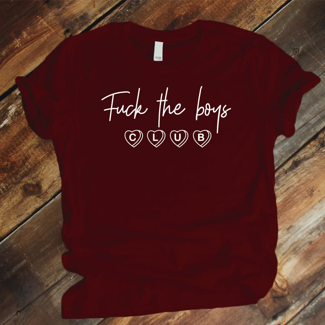 Camiseta Estampada T-shirt FUCK THE BOYS CLUB — foto 1