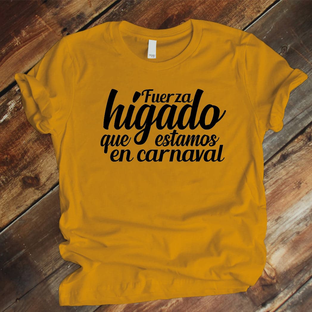 Camiseta Estampada UNISEX T-shirt  FUERZA HÍGADO — foto 2