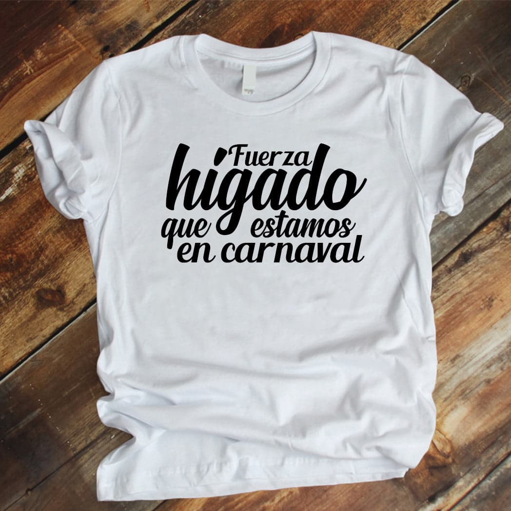 Camiseta Estampada UNISEX T-shirt  FUERZA HÍGADO — foto 3