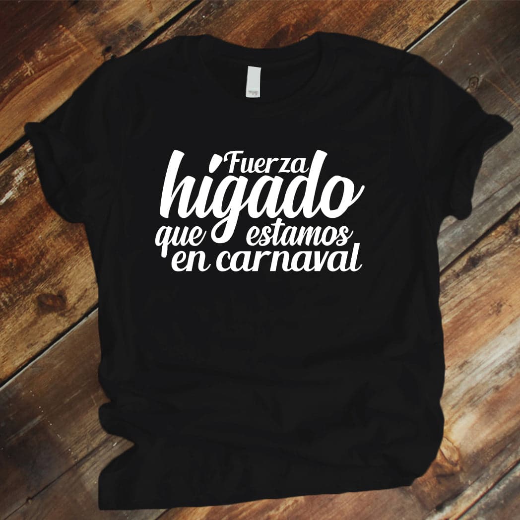Camiseta Estampada UNISEX T-shirt  FUERZA HÍGADO — foto 4