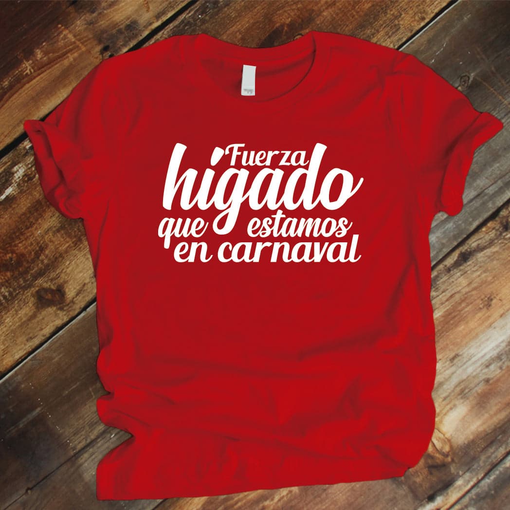 Camiseta Estampada UNISEX T-shirt  FUERZA HÍGADO — foto 5