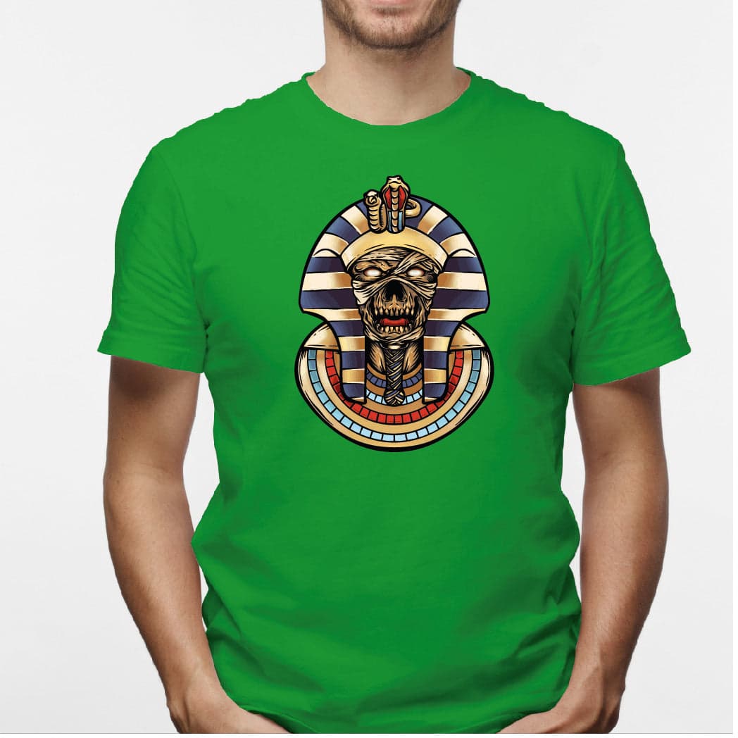 Camisa estampada en algodón para hombre tipo T-shirt Faraon — foto 7