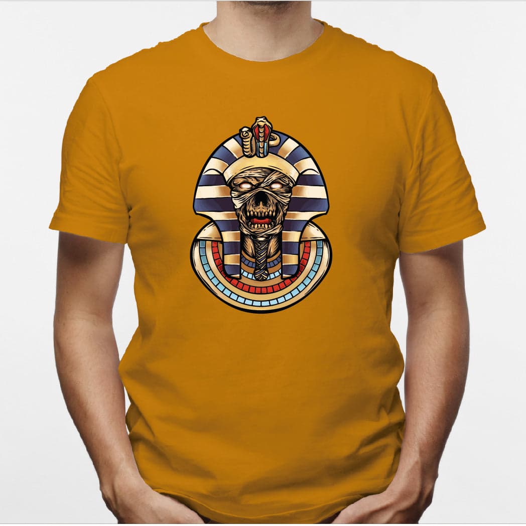Camisa estampada en algodón para hombre tipo T-shirt Faraon — foto 4