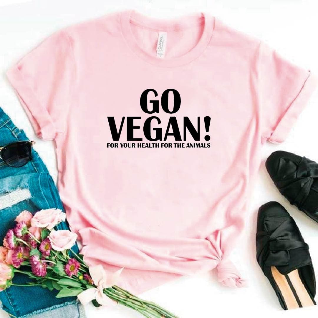 Camisa estampada tipo T- shirt GO VEGAN! — foto 6