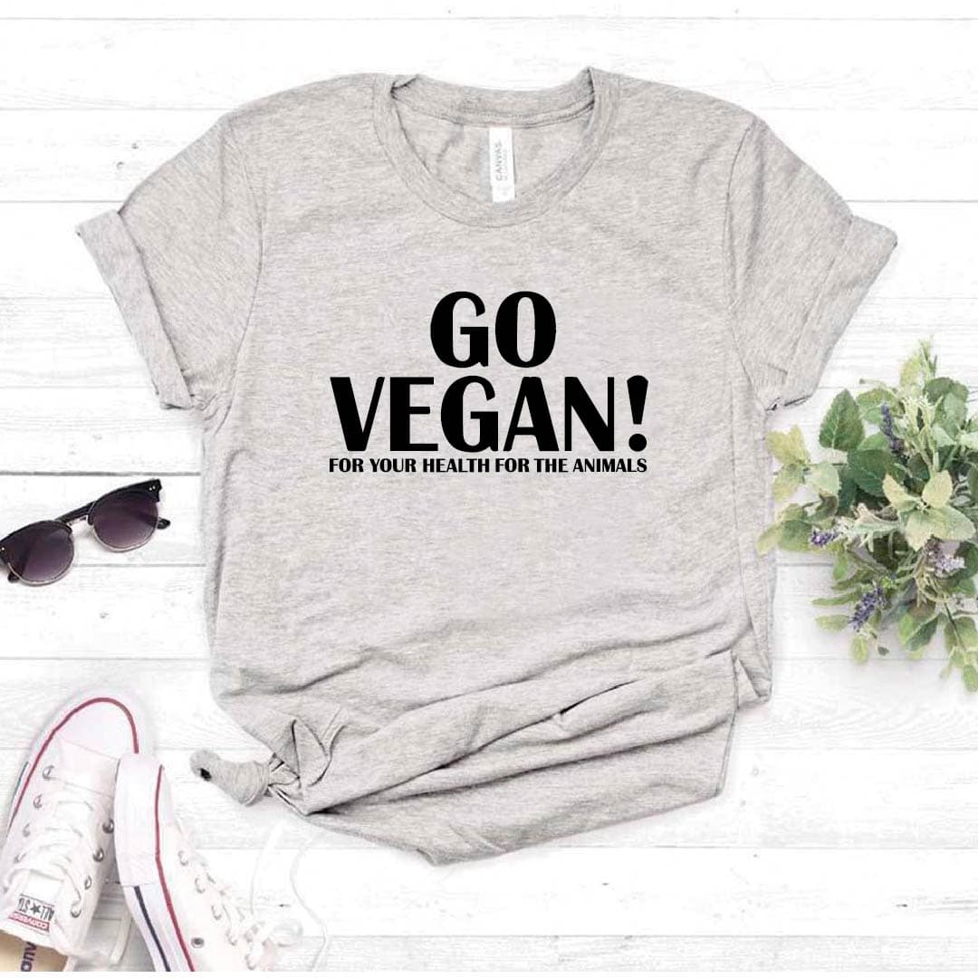 Camisa estampada tipo T- shirt GO VEGAN! — foto 7