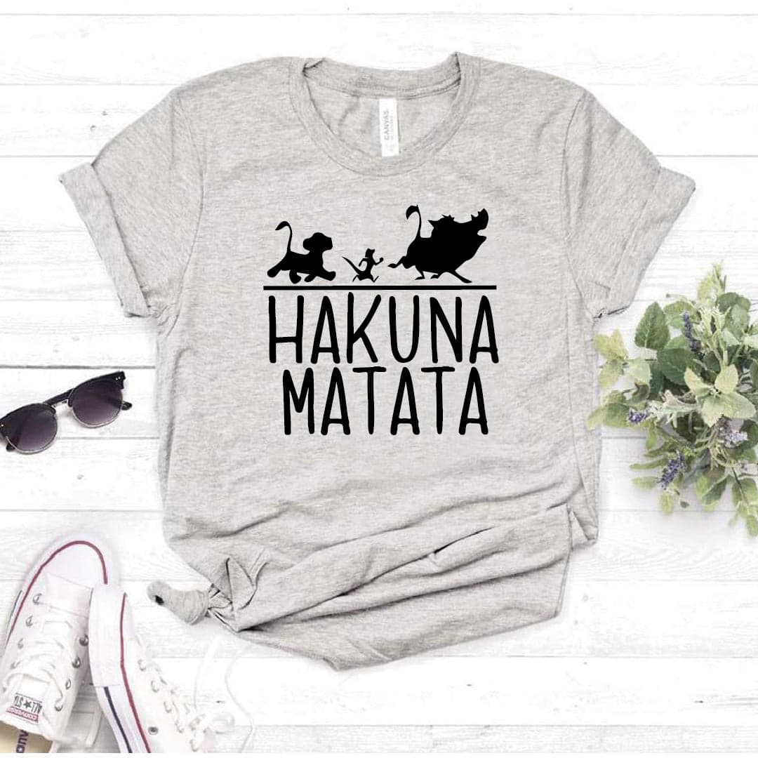 Camiseta estampada T-shirt  Hakuna Matata — foto 4