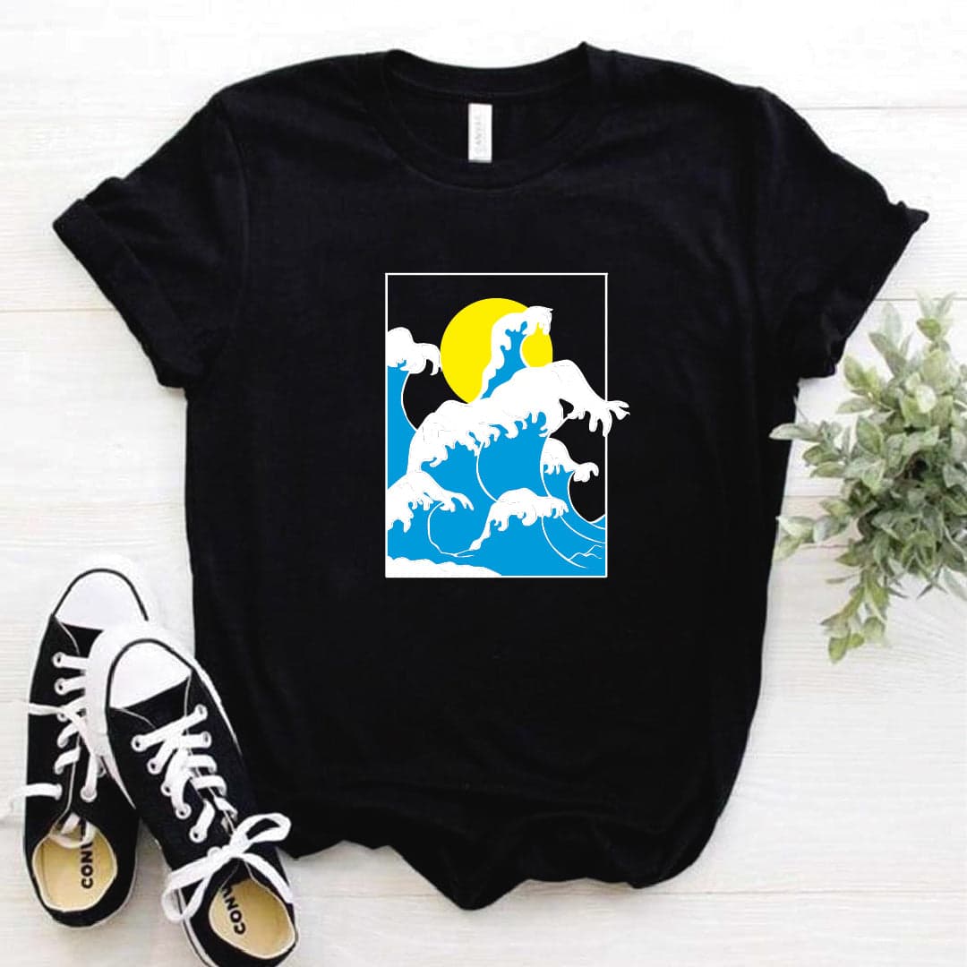Camisa estampada tipo T- shirt OLA NUEVO — foto 1