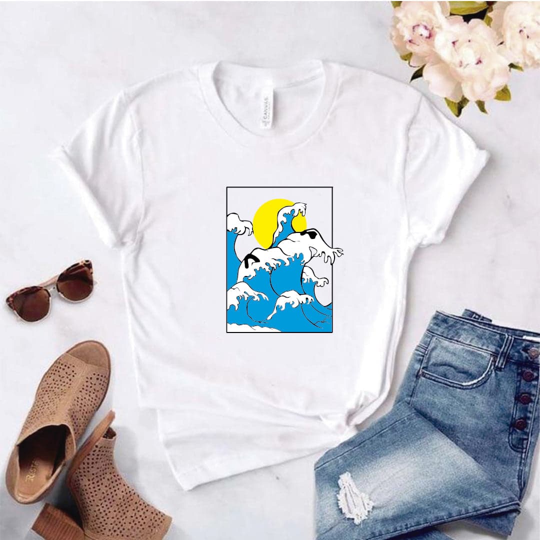 Camisa estampada tipo T- shirt OLA NUEVO — foto 8