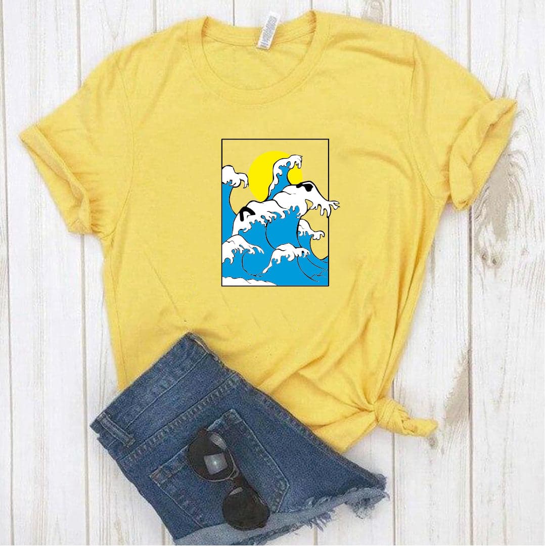 Camisa estampada tipo T- shirt OLA NUEVO — foto 2