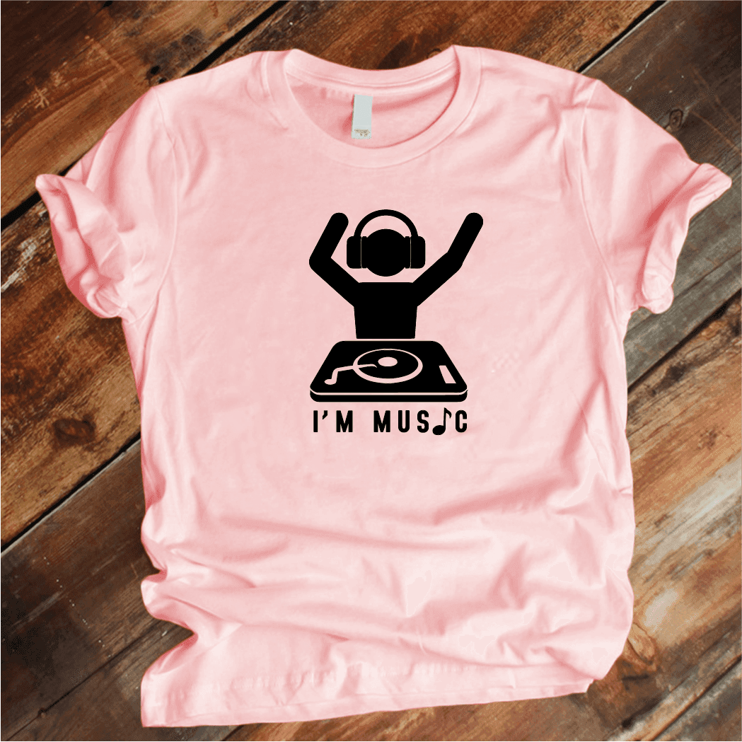 Camiseta T-shirt I'M MUSIC (HOMBRE) — foto 3