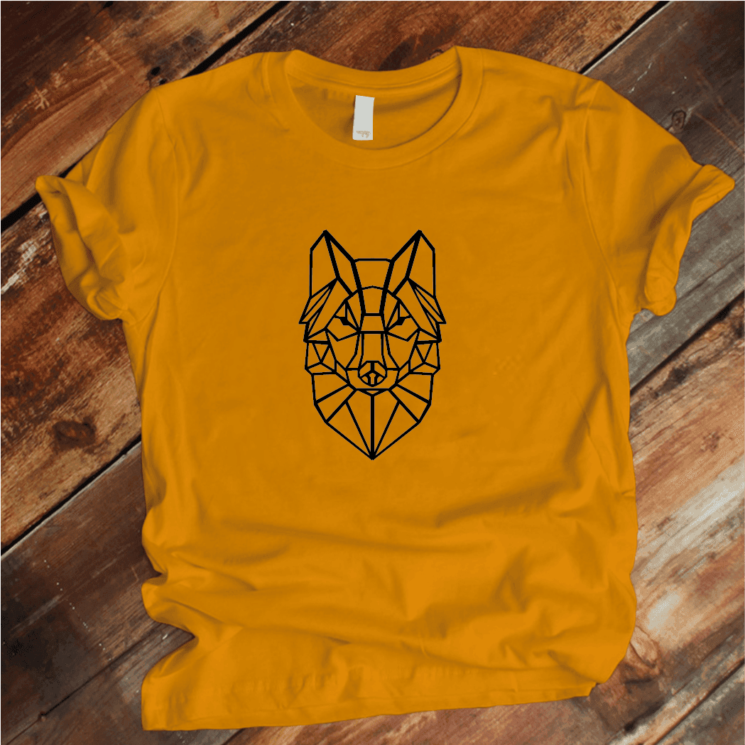 Camiseta estampada tipo T-shirt LOBO MELENA (GEOMÉTRICO) HOMBRE — foto 6
