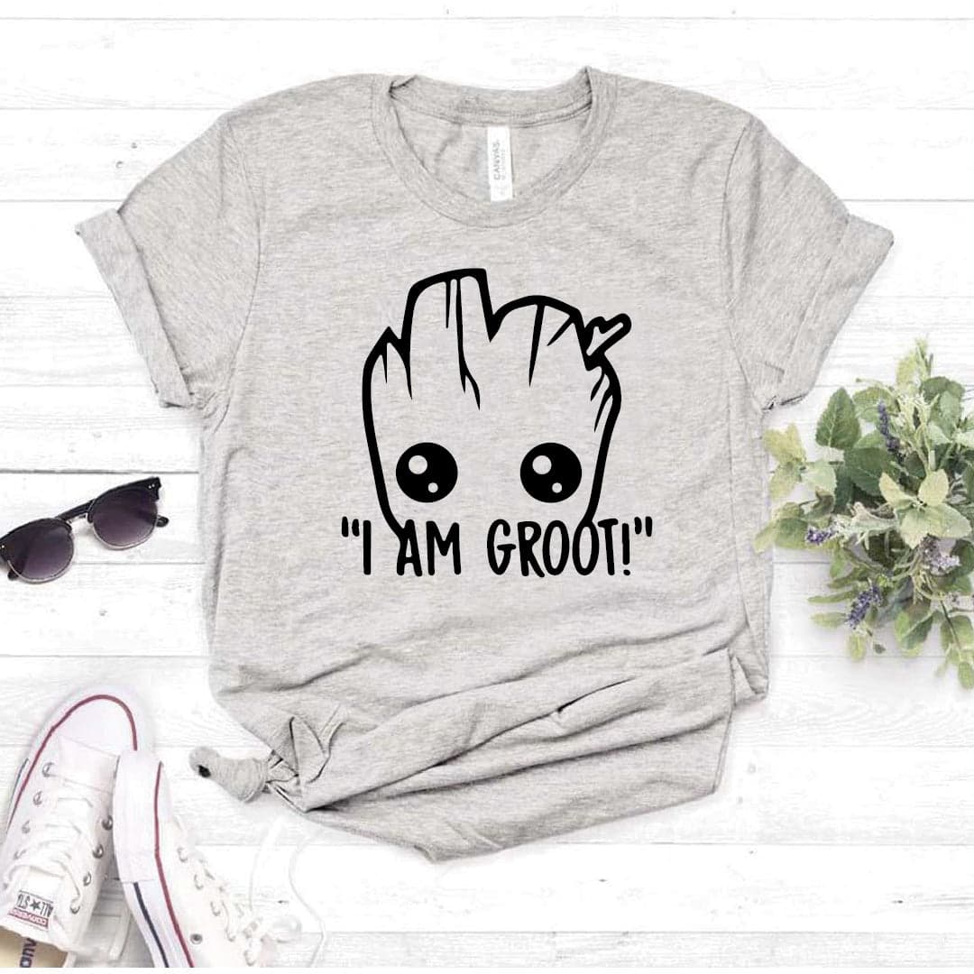 Camisa estampada tipo T- shirt I AM GROOT — foto 1