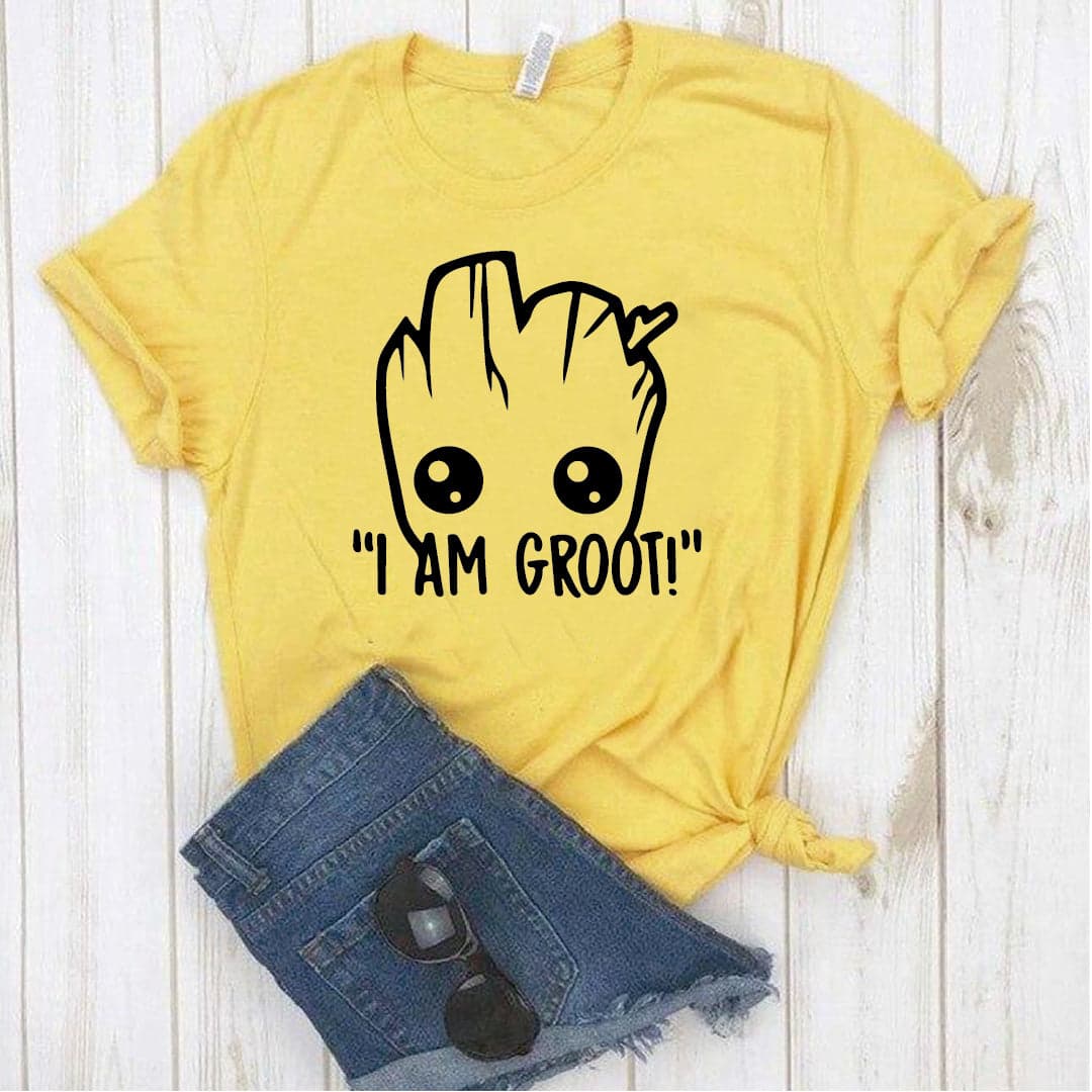 Camisa estampada tipo T- shirt I AM GROOT — foto 3