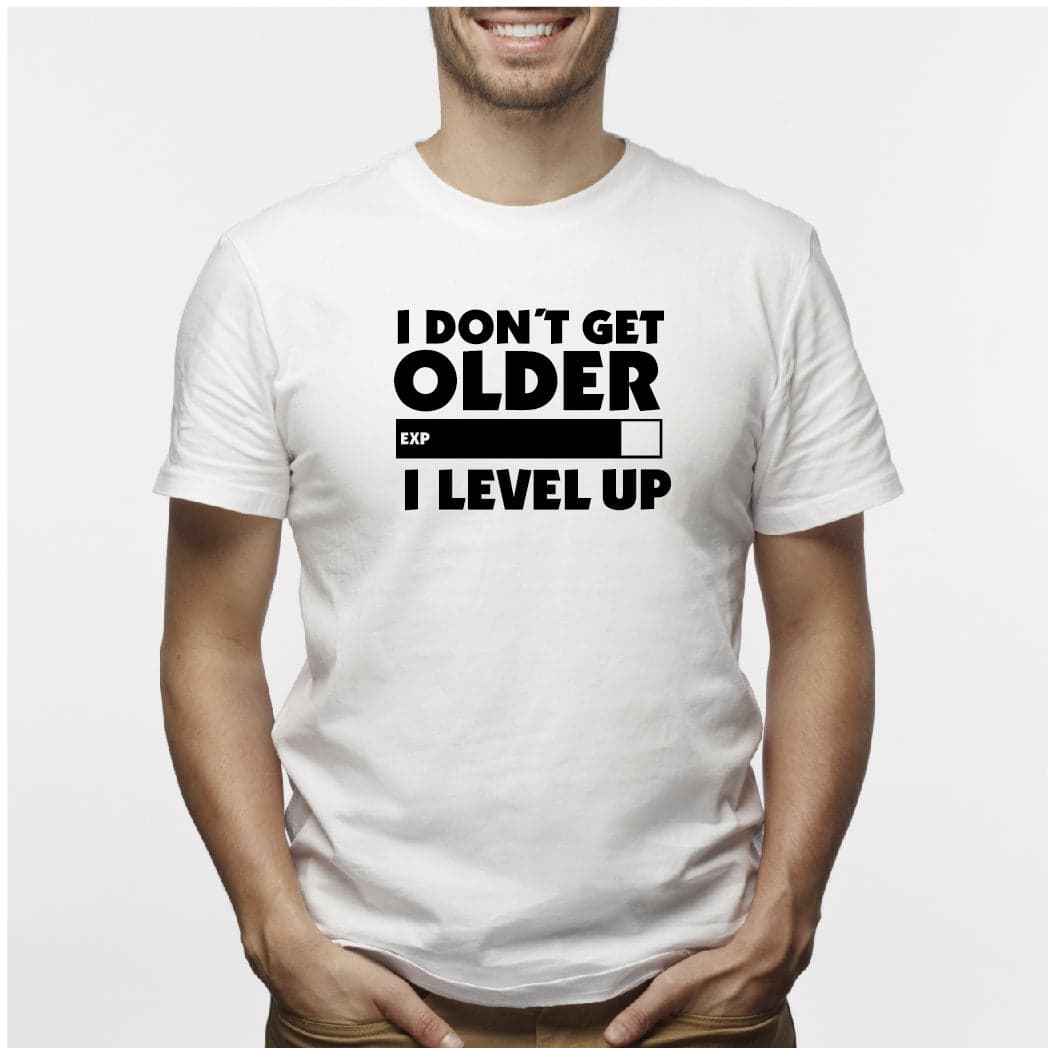 Camiseta estampada hombre T-shirt I dont get OLDER — foto 6