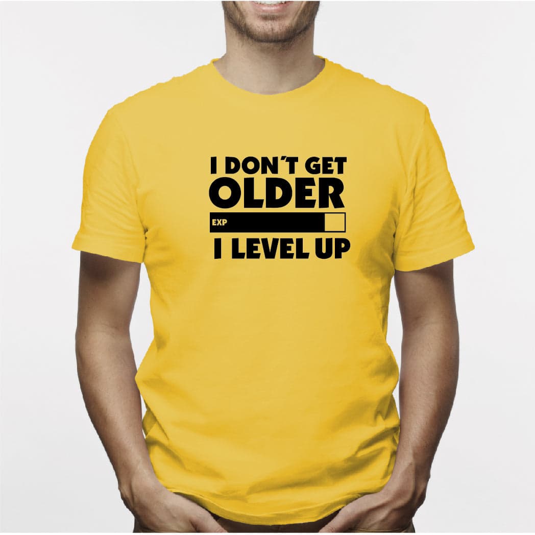 Camiseta estampada hombre T-shirt I dont get OLDER — foto 7