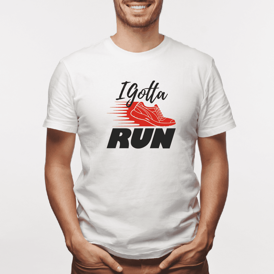 Camiseta estampada tipo T-shirt I GOTTA RUN (FITNESS) (HOMBRE) — foto 3