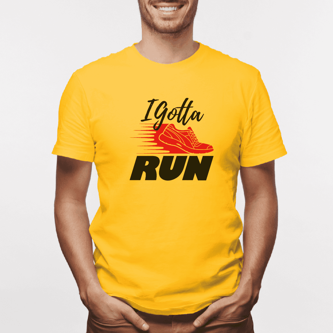 Camiseta estampada tipo T-shirt I GOTTA RUN (FITNESS) (HOMBRE) — foto 5