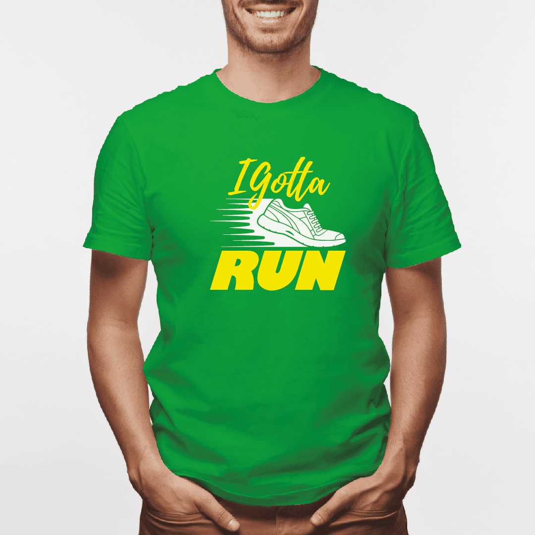 Camiseta estampada tipo T-shirt I GOTTA RUN (FITNESS) (HOMBRE) — foto 7