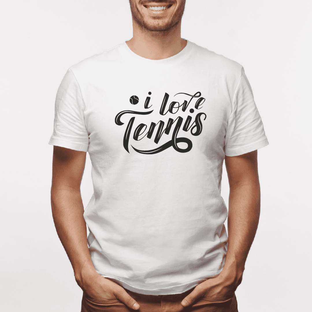 Camiseta estampada tipo T-shirt I LOVE TENNIS (DEPORTES) (HOMBRE) — foto 2