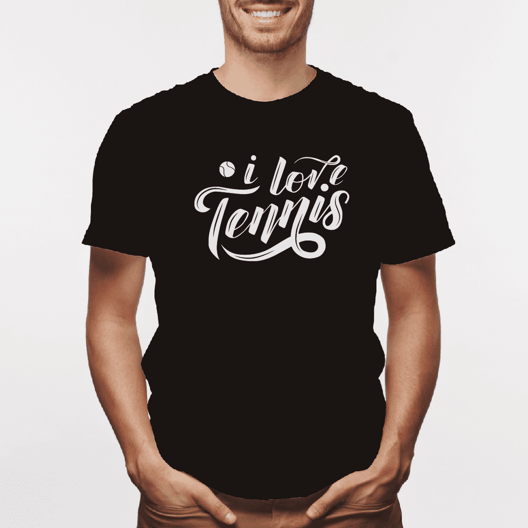 Camiseta estampada tipo T-shirt I LOVE TENNIS (DEPORTES) (HOMBRE) — foto 4