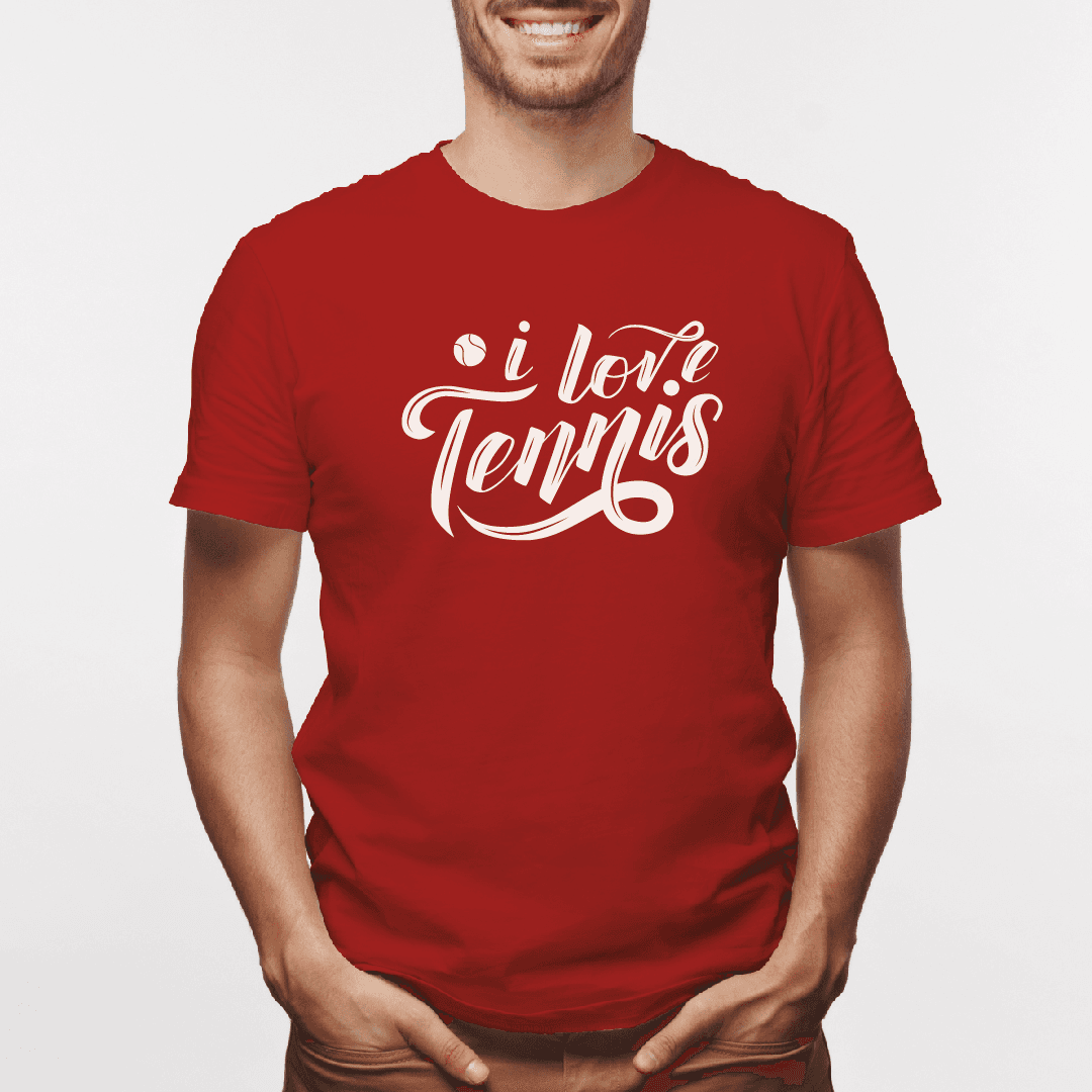 Camiseta estampada tipo T-shirt I LOVE TENNIS (DEPORTES) (HOMBRE) — foto 5