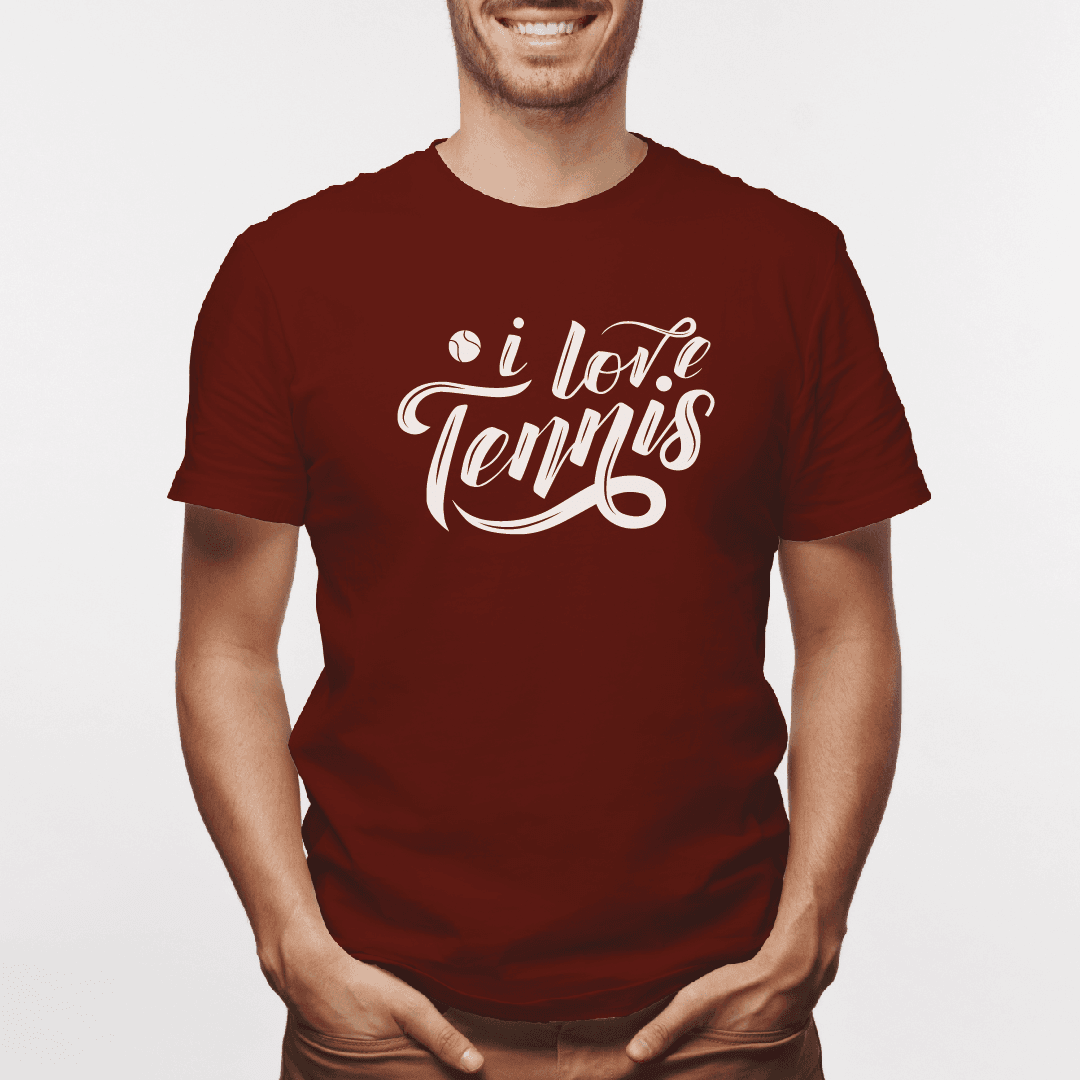 Camiseta estampada tipo T-shirt I LOVE TENNIS (DEPORTES) (HOMBRE) — foto 7