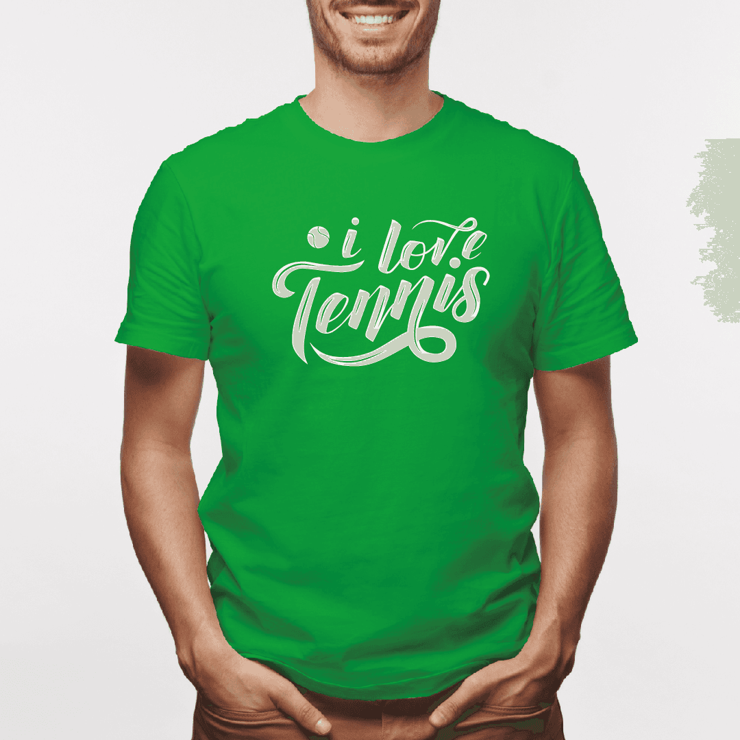 Camiseta estampada tipo T-shirt I LOVE TENNIS (DEPORTES) (HOMBRE) — foto 1