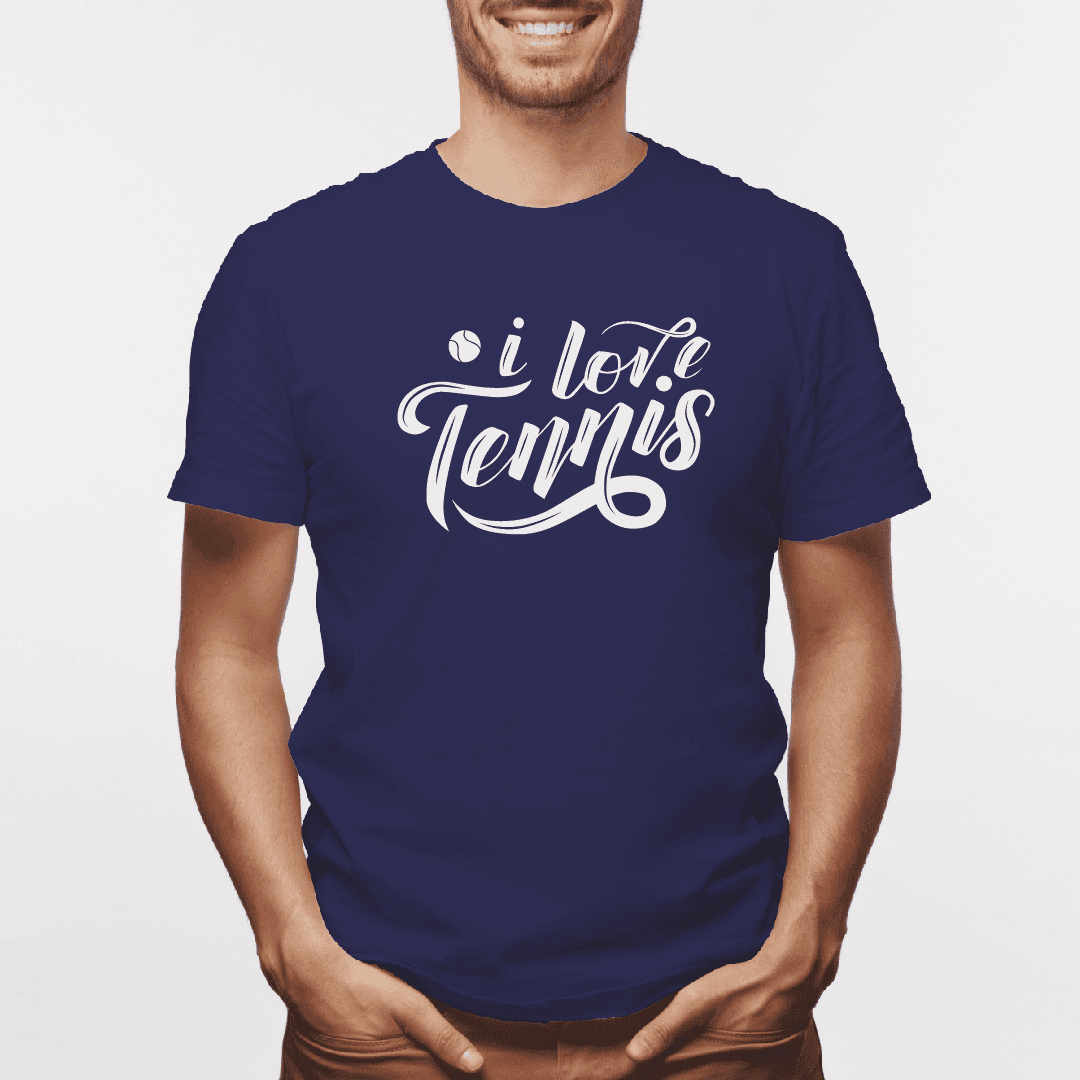Camiseta estampada tipo T-shirt I LOVE TENNIS (DEPORTES) (HOMBRE) — foto 8