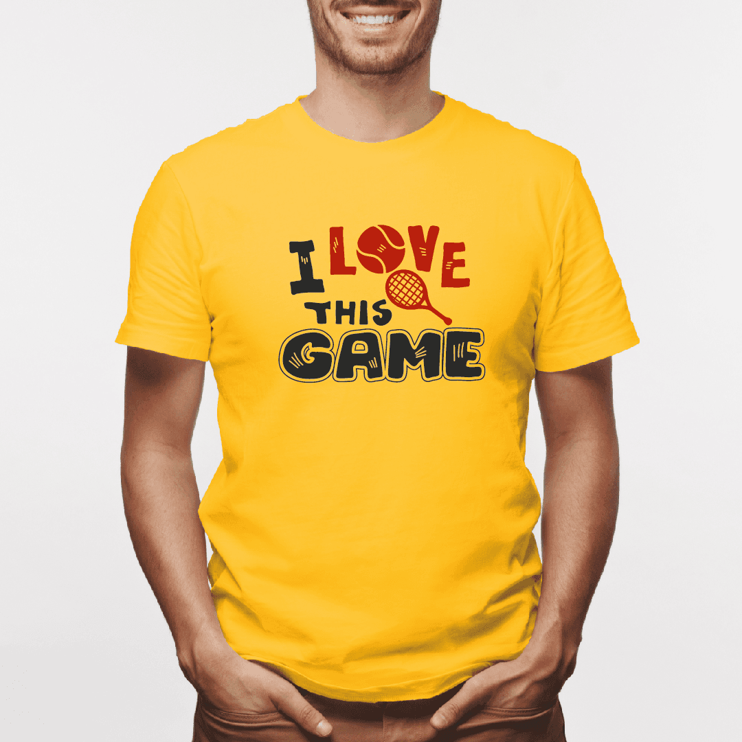 Camiseta estampada tipo T-shirt I LOVE THIS GAME (DEPORTES) (HOMBRE) — foto 1