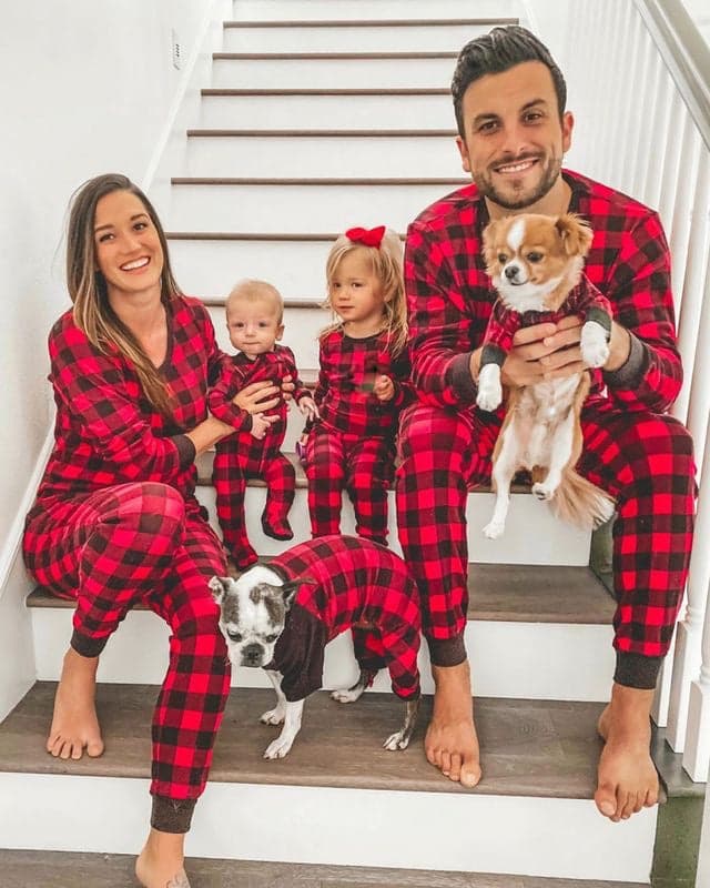 Pijama Familiar Full print cuadriculada navidad — foto 1