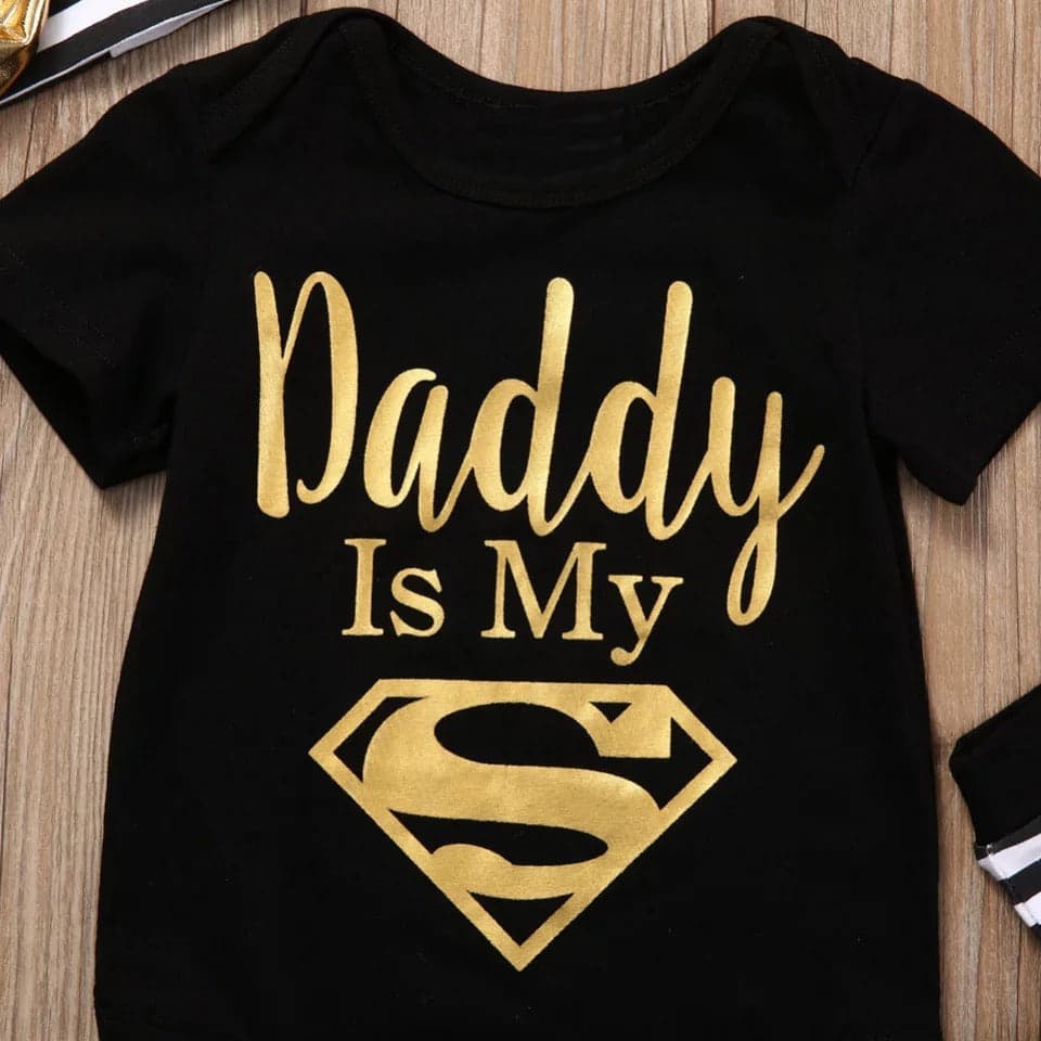 Mameluco DADDY IS MY SUPERMAN — foto 2
