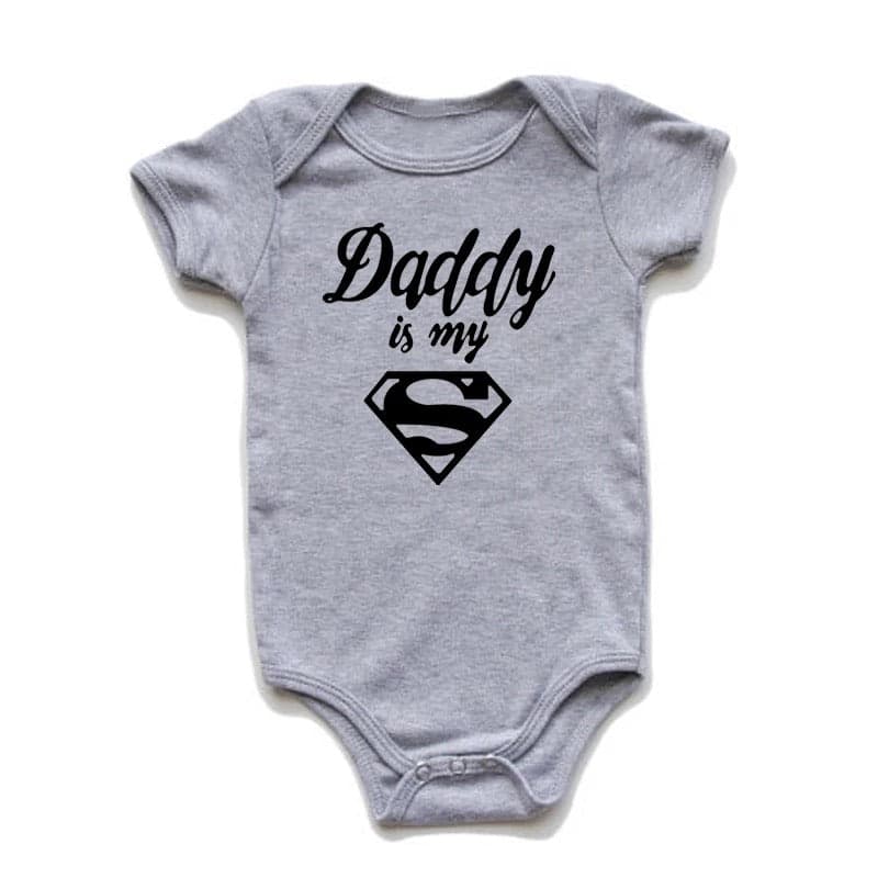 Mameluco DADDY IS MY SUPERMAN — foto 3