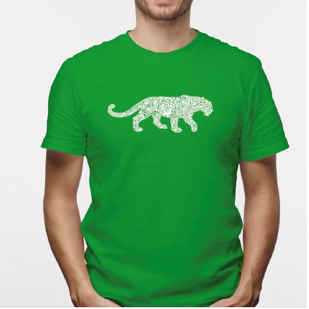 Camisa estampada para hombre  tipo T-shirt Jaguar — foto 1