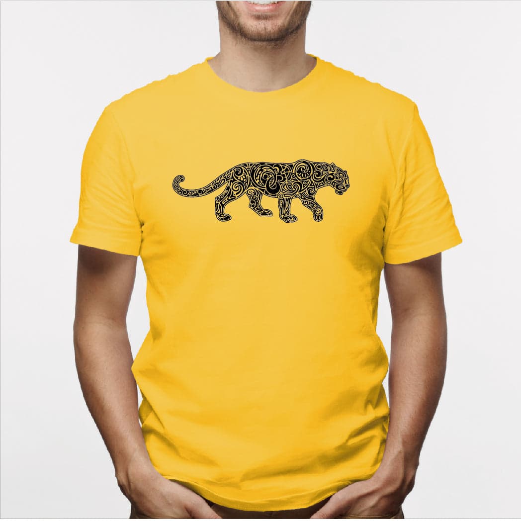 Camisa estampada para hombre  tipo T-shirt Jaguar — foto 3
