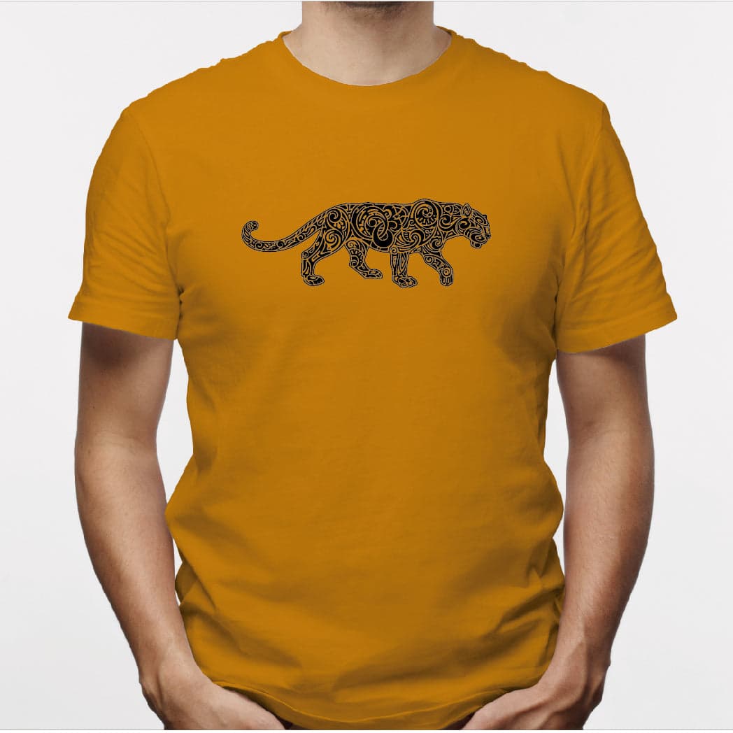 Camisa estampada para hombre  tipo T-shirt Jaguar — foto 5