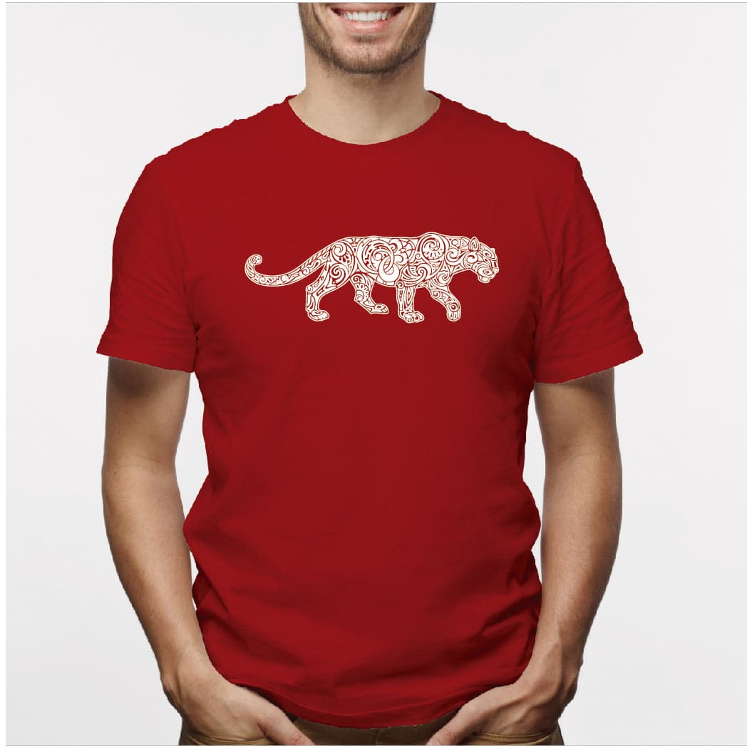 Camisa estampada para hombre  tipo T-shirt Jaguar — foto 6