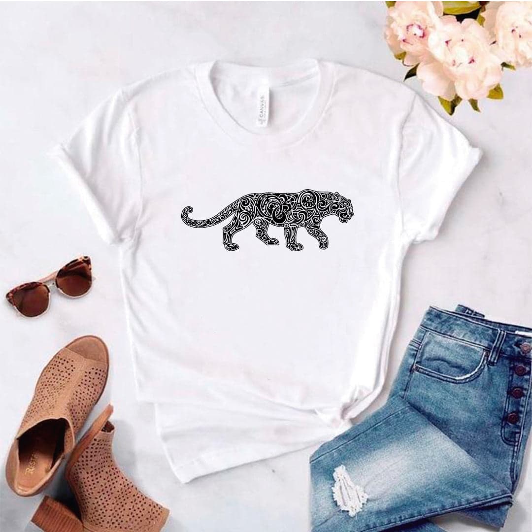 Camisa estampada tipo T- shirt Jaguar — foto 1