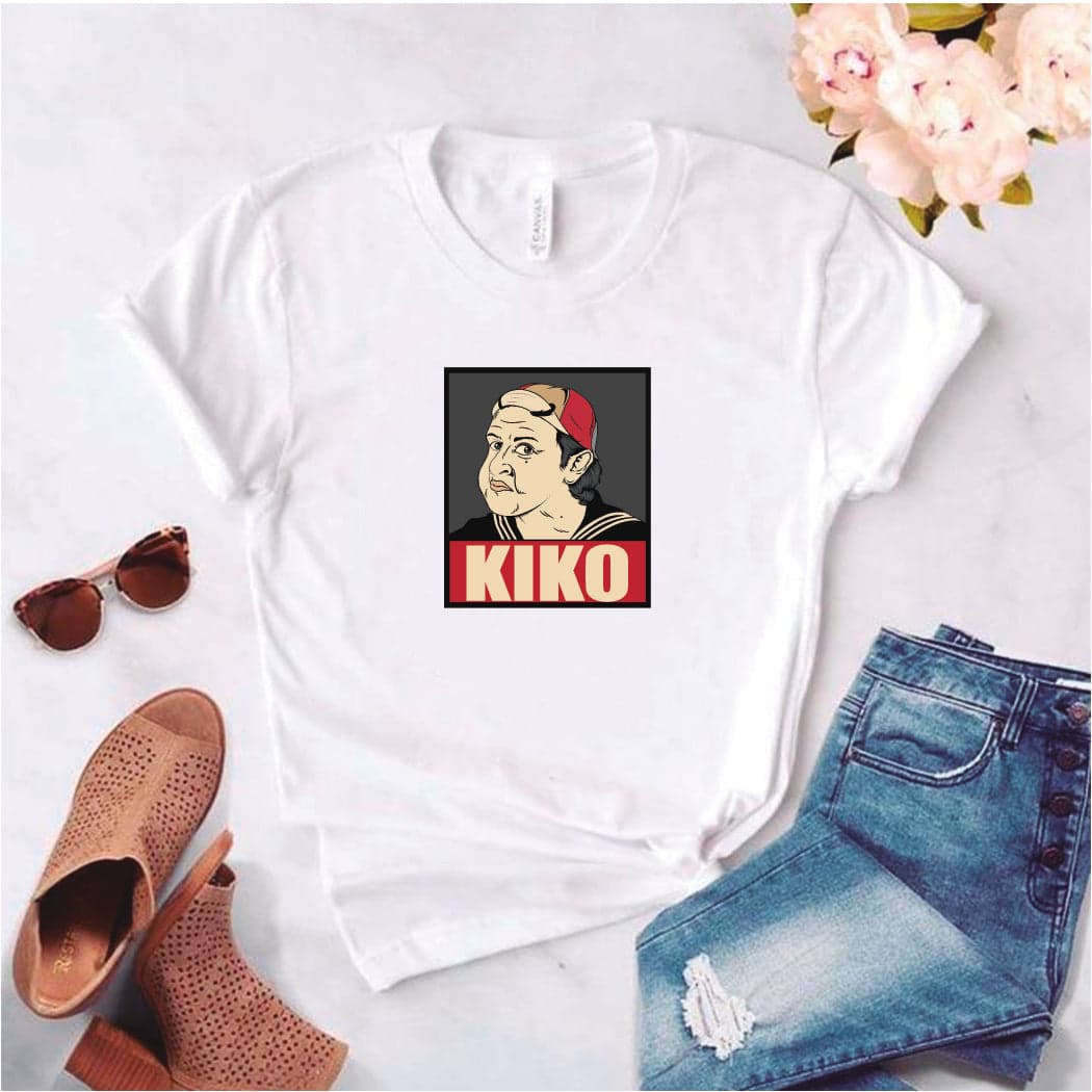 Camisa estampada tipo T-shirt de polialgodon Kiko — foto 1